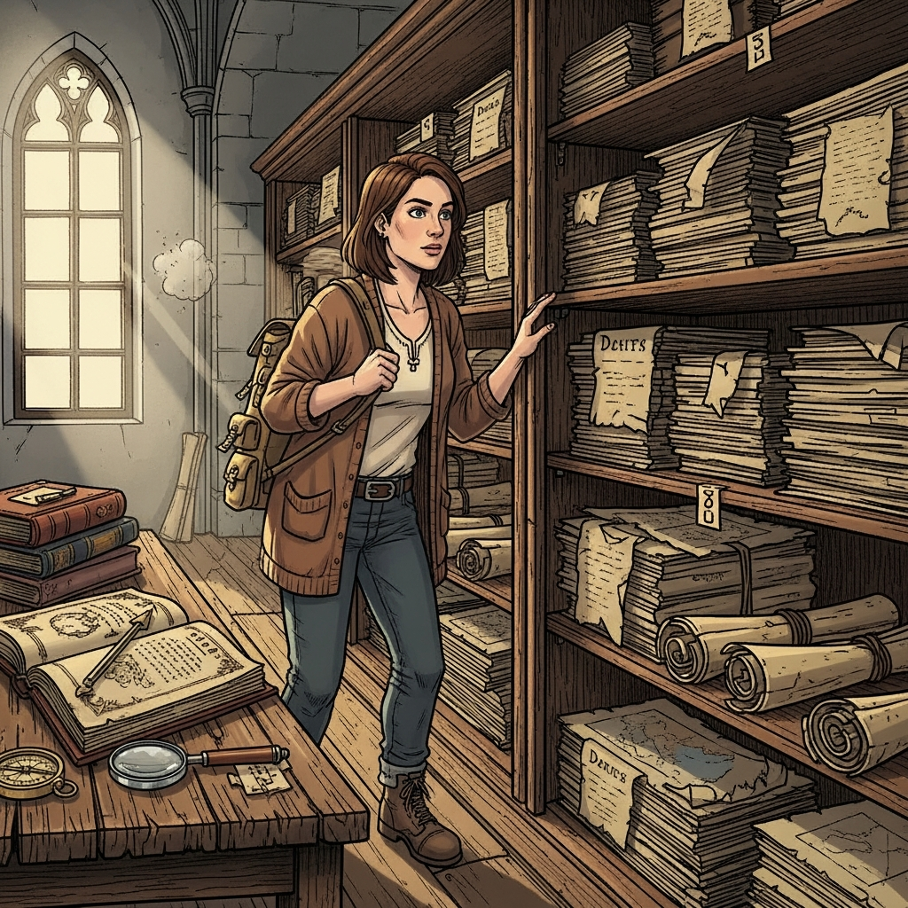 Emily in Archives